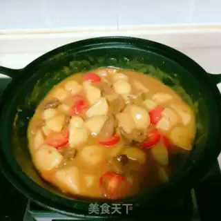 Make curry beef and potatoes step 11