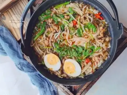Make Spicy rice line step 15