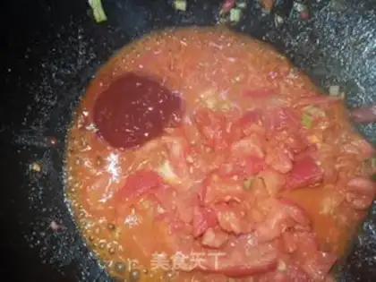 Make Tomato, cabbage step 4