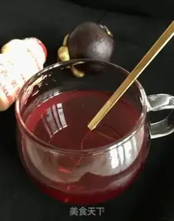 Make The flowers make cherry ice step 16