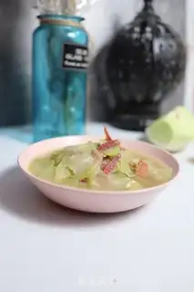 Make Ham burn melon step 0