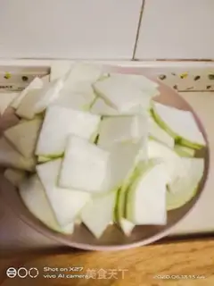Make Ham burn melon step 1