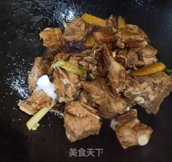 Make Bean-fruit ribs step 4