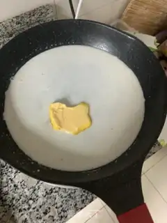 Make A flower cookie step 2