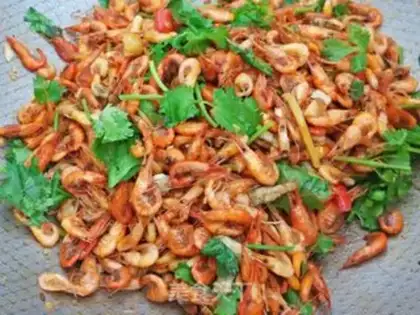 Make Spicy shrimp step 9