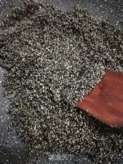 Make Black sesame pecan pie step 5