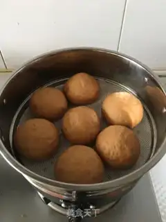 Make All wheat red sugar buns step 9