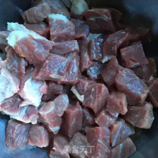 Make Curry beef rice step 2