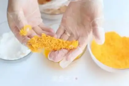 Make A low-fat-free chicken willow step 3