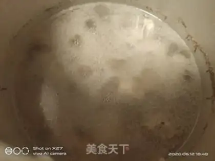 Make Curry curry chop fan soup step 3