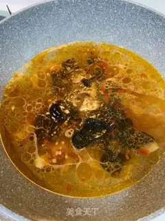 Make Boiled leaves step 4