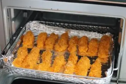 Make A low-fat-free chicken willow step 5
