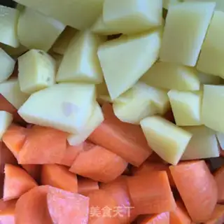 Make Curry beef rice step 5