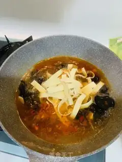 Make Boiled leaves step 5