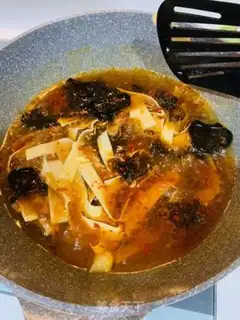 Make Boiled leaves step 6