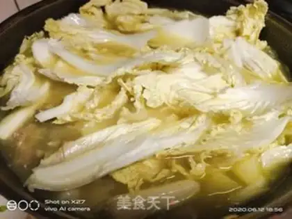Make Curry curry chop fan soup step 7