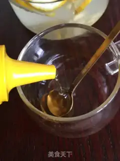 Make Lemon honey mint tea step 6