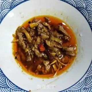 Make Spicy beef noodles step 9