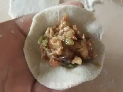 Make Felony celery pork dumplings step 15