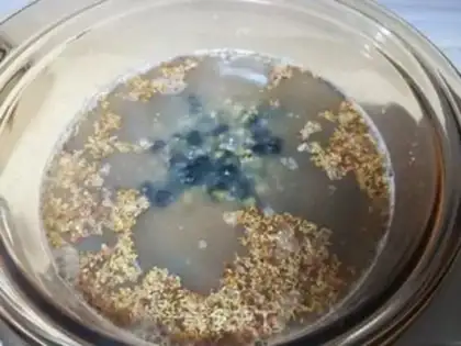 Make The lily seed green cinnamon soup step 3