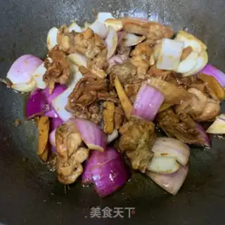 Make Onion fried chicken step 8