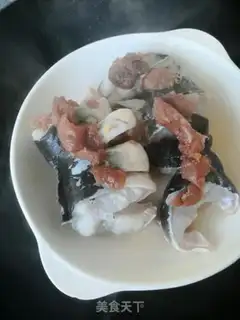 Make Salted plum eel step 5