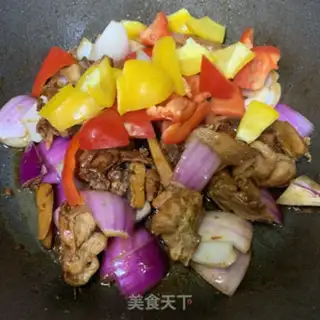 Make Onion fried chicken step 9