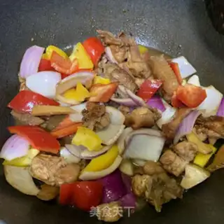 Make Onion fried chicken step 10