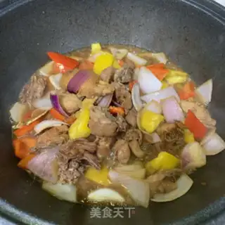 Make Onion fried chicken step 11