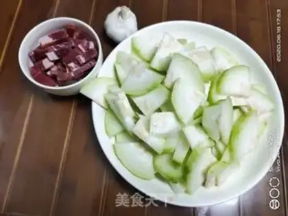 Make Ham burn melon step 1