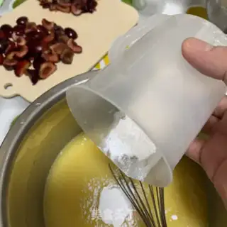 Make Cherry cake step 7