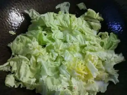 Make Yellow cabbage with tofu step 5