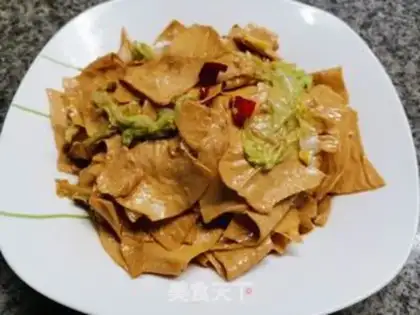 Make Yellow cabbage with tofu step 9