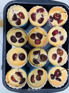 Make Cherry cake step 17
