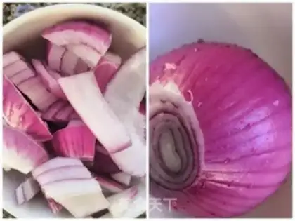 Make Onion beef step 1