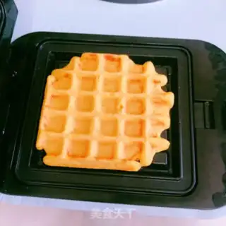 Make Pumpkin slag waffles step 6