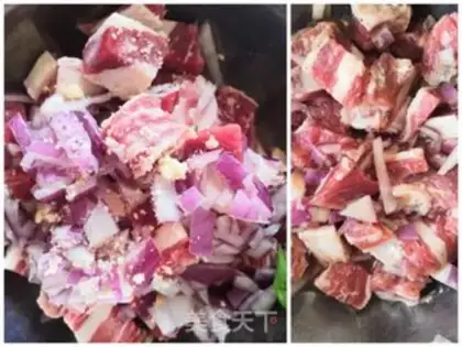 Make Onion beef step 3