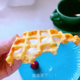 Make Pumpkin slag waffles step 9