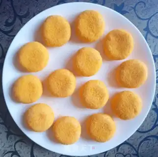 Make Pumpkin bean cake step 9