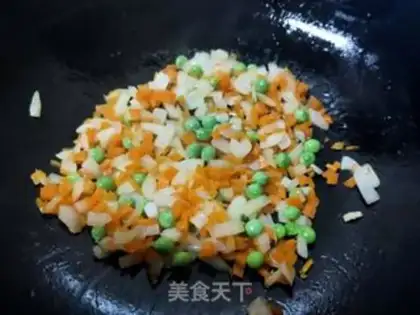Make Egg fried rice step 4