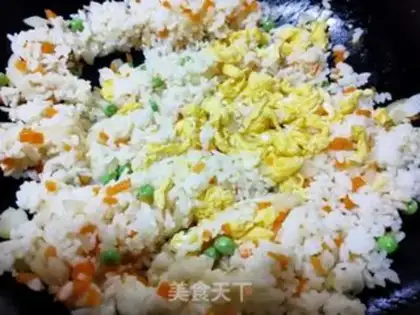 Make Egg fried rice step 6