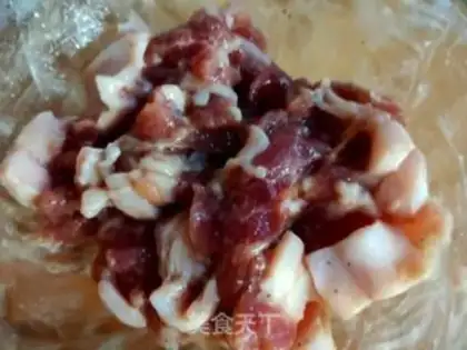 Make Mushroom fried meat step 4