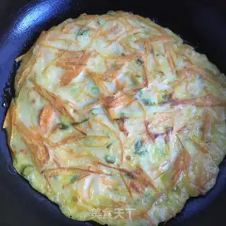 Make Carrot egg waffles step 10