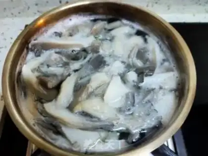 Make Mushroom fried meat step 7