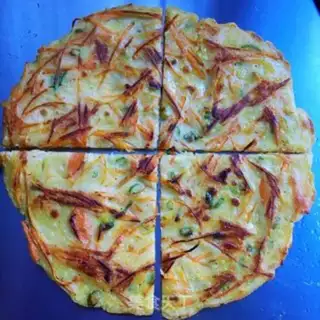 Make Carrot egg waffles step 11