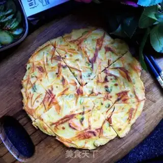 Make Carrot egg waffles step 13