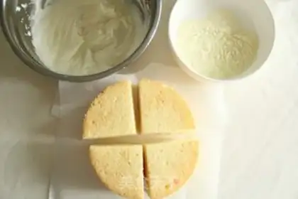 Make Yogurt cheesecake step 19