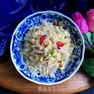 Make ♪ And the bean sprouts ♪ step 9