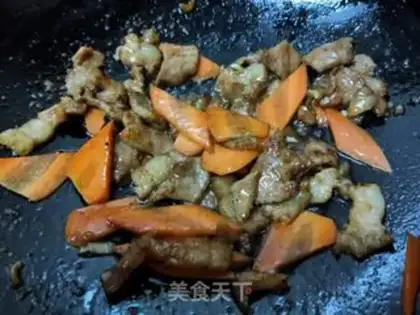 Make Mushroom fried meat step 12