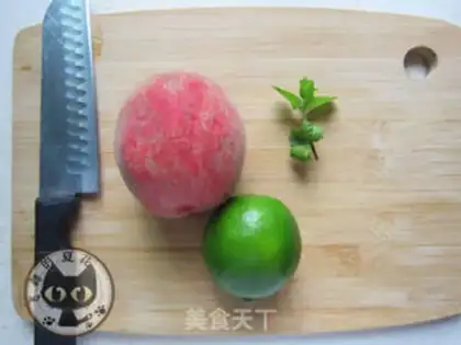 Make Peaches Mojito step 0